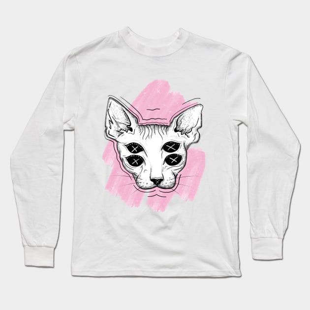 Felis Catus Long Sleeve T-Shirt by nannasaidno